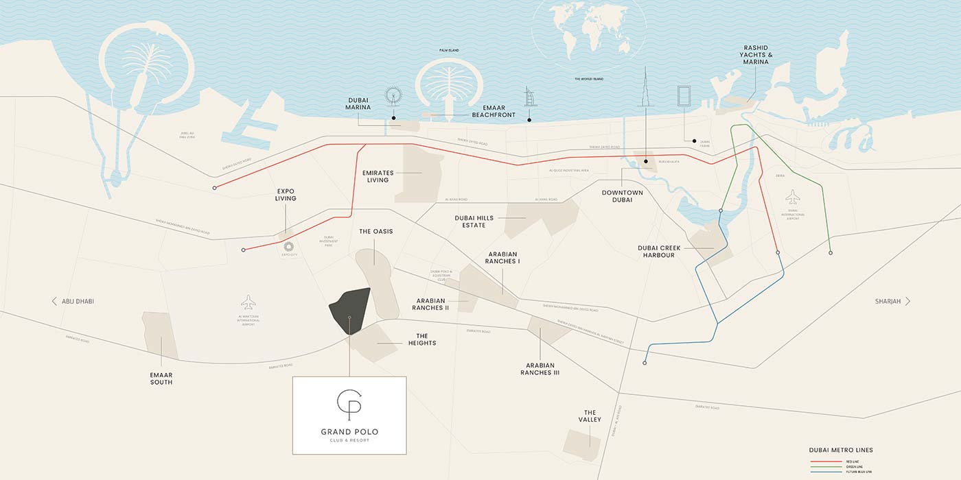 Selvara 3 at Grand Polo Club & Resort by Emaar Location Image