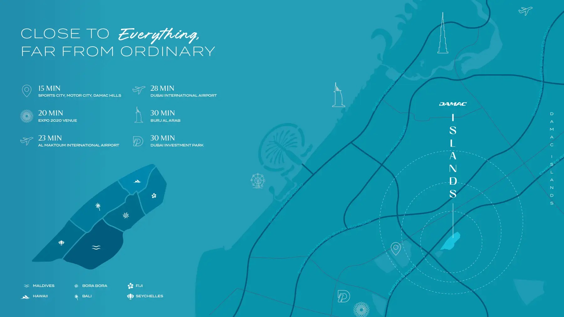 Damac Islands 2 by Damac Properties at Dubailand Location Image